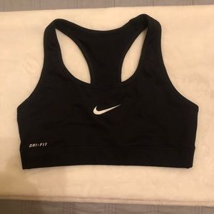Black Nike Sports Bra Racerback